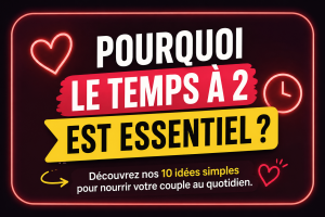 Idées simples pour prendre du temps à deux dans le couple